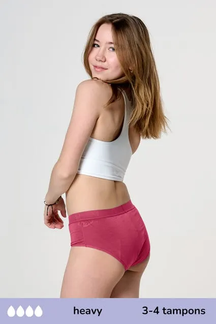 Tieners menstruatiehipster heavy - Moodies