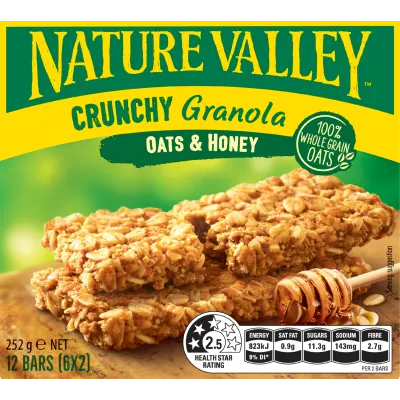 Nature Valley Crunchy Bars 6 Pack