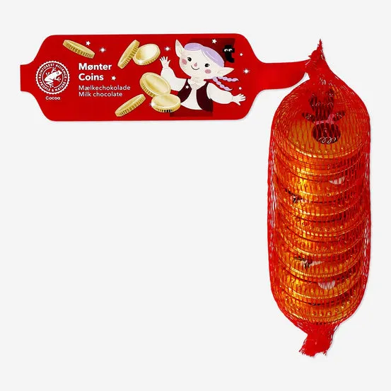 Melkesjokolademynter med pepperkakefolk