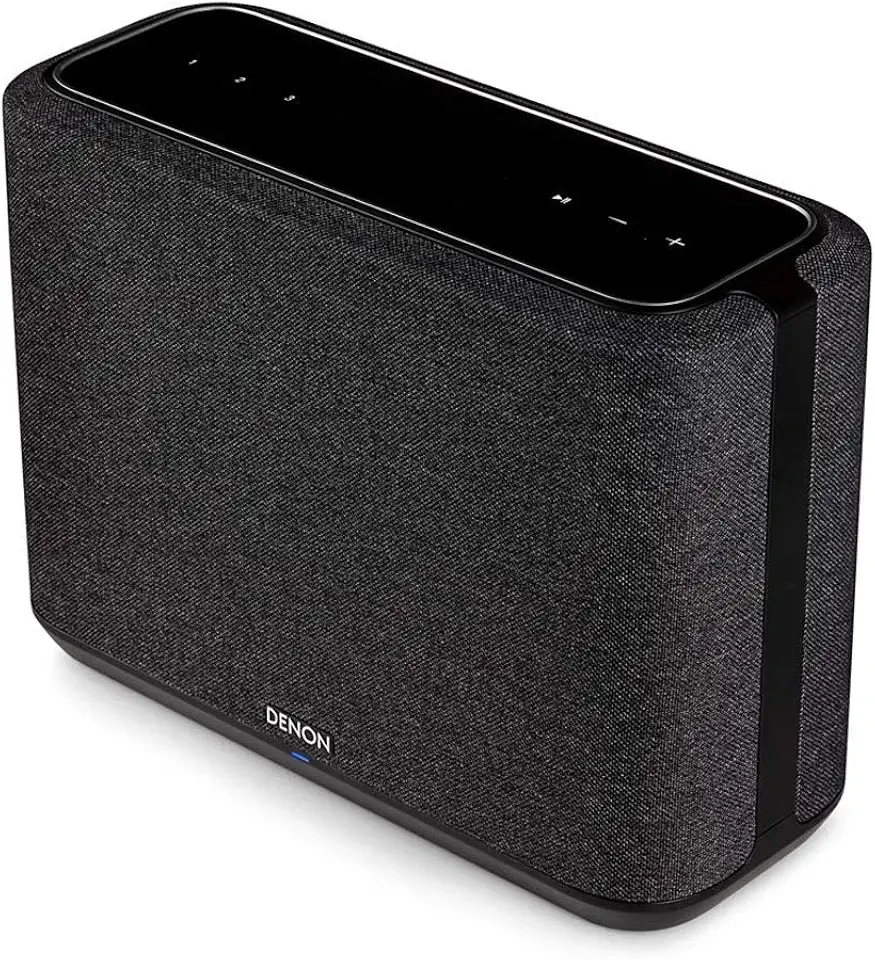 Denon Home 250 Home Stereo Wireless Speaker (Black), Bluetooth Wireless, 0.75" Tweeters, 4" Bass Drivers, 5.25" Passive Radiator, HEOS Built-in, AirPlay 2, Multi-Room Streaming, Simple Setup