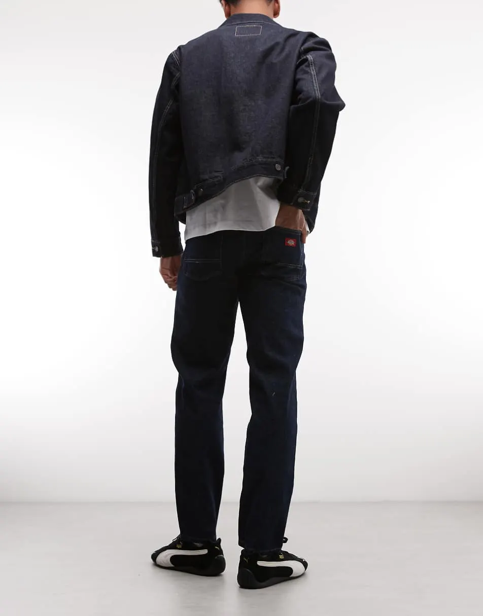 Dickies 982 slim tapered jeans in dark blue