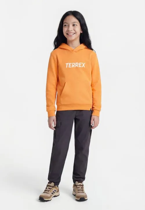 LOGO HOODIE UNISEX - Hoodie - pure tangerine