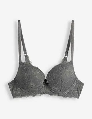 Reggiseno t-shirt - con ferretto - verde scuro