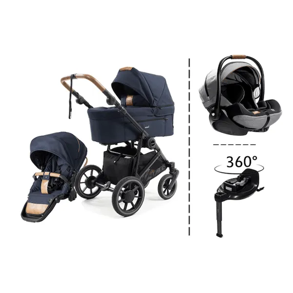Emmaljunga 2026 | Super Sonic vogn + bilstolpakke | Outdoor Navy