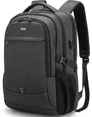DUSLANG 17 inch Travel Laptop Backpack for Men/Women College Computer Bag | Water Resistant 17 inch laptop backpack with protective pad,Business Daypack, Anti Theft Bookbag,Casual Backpack for office