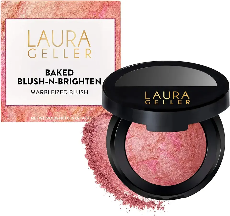 LAURA GELLER Baked Blush-n-Brighten Powder Blush -Pink Buttercream