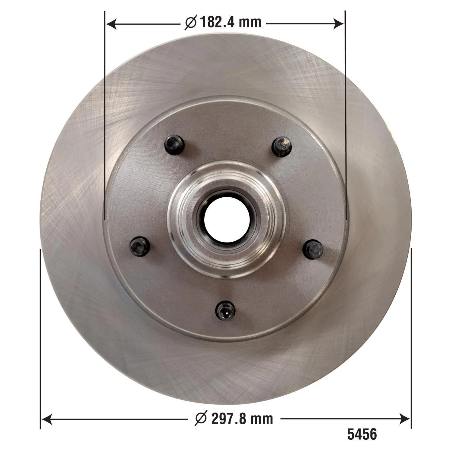Duralast Disc Brake Rotor and Hub Assembly 5456