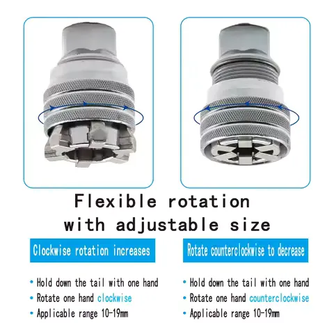 Adjustable magic socket multifunctional hexagonal socket ratchet wrench hand drill screw tightening tool accessory set