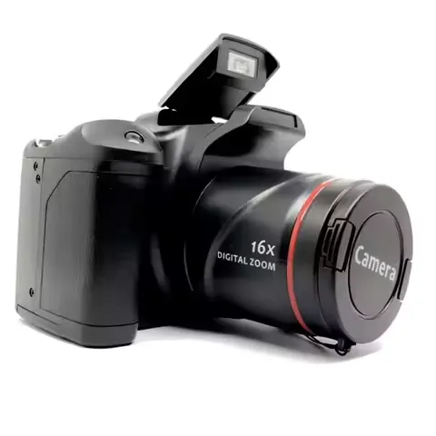Professional Photography Camera 16MP SLR Digital Camcorder 16X Digital Zoom Video Recorder 2.4 Inch LCD Screen Vlogging Camera