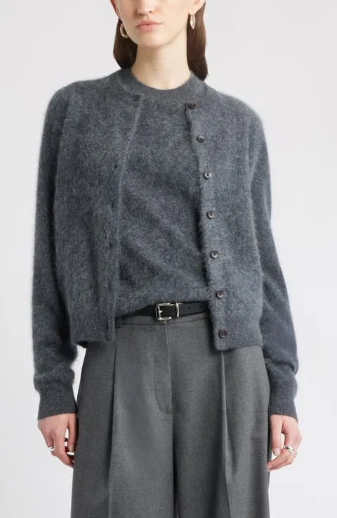 Nordstrom Brushed Cashmere Cardigan