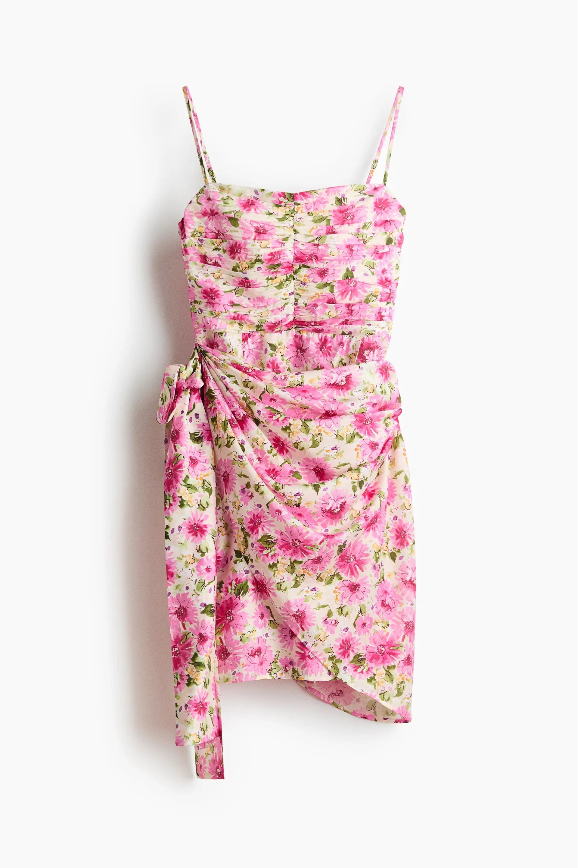 Vestido de tirantes con lazos