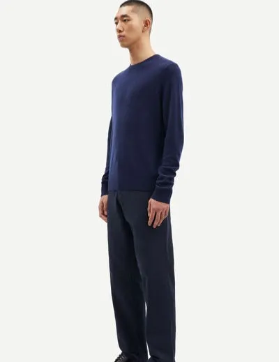 Nobis Crew Neck Cashmere Sweater 6304 Salute