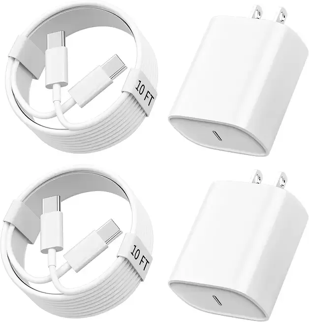 iPhone 17 16 15 Charger Fast Charging 20W USB C Charger 10 FT Long Cable | Type C Charger Fast Charging for iPhone 17/17 Pro/17 Pro max/Air, for iPhone 16 15 Pro Max Plus, iPad, Android