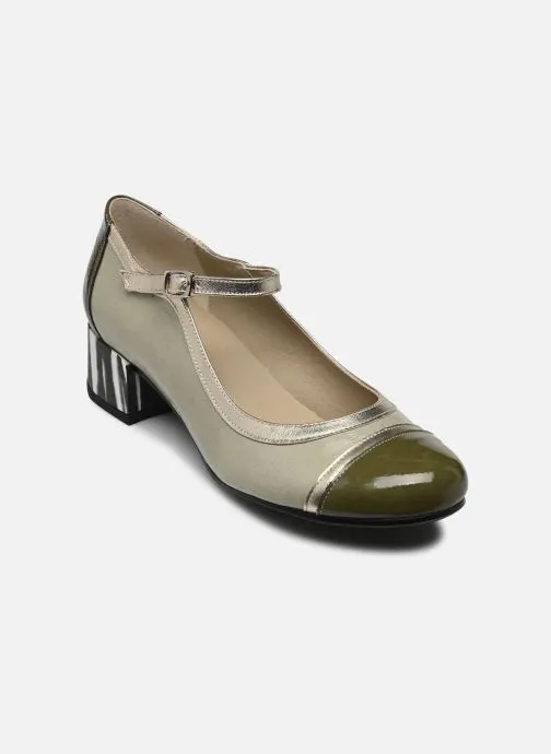 Slingback pumps FRIDA D9027 dames groen