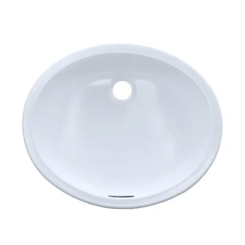 Undermount 19.5-inch Bathroom Sink in Cotton White