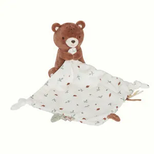 Doudou plat ourson Roi des Forêts