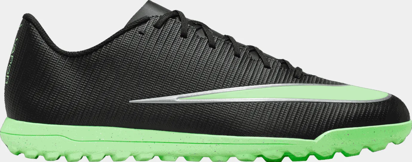 Mercurial Vapor 17 Club TF, fotballsko grus og kunstgress, junior - Svart