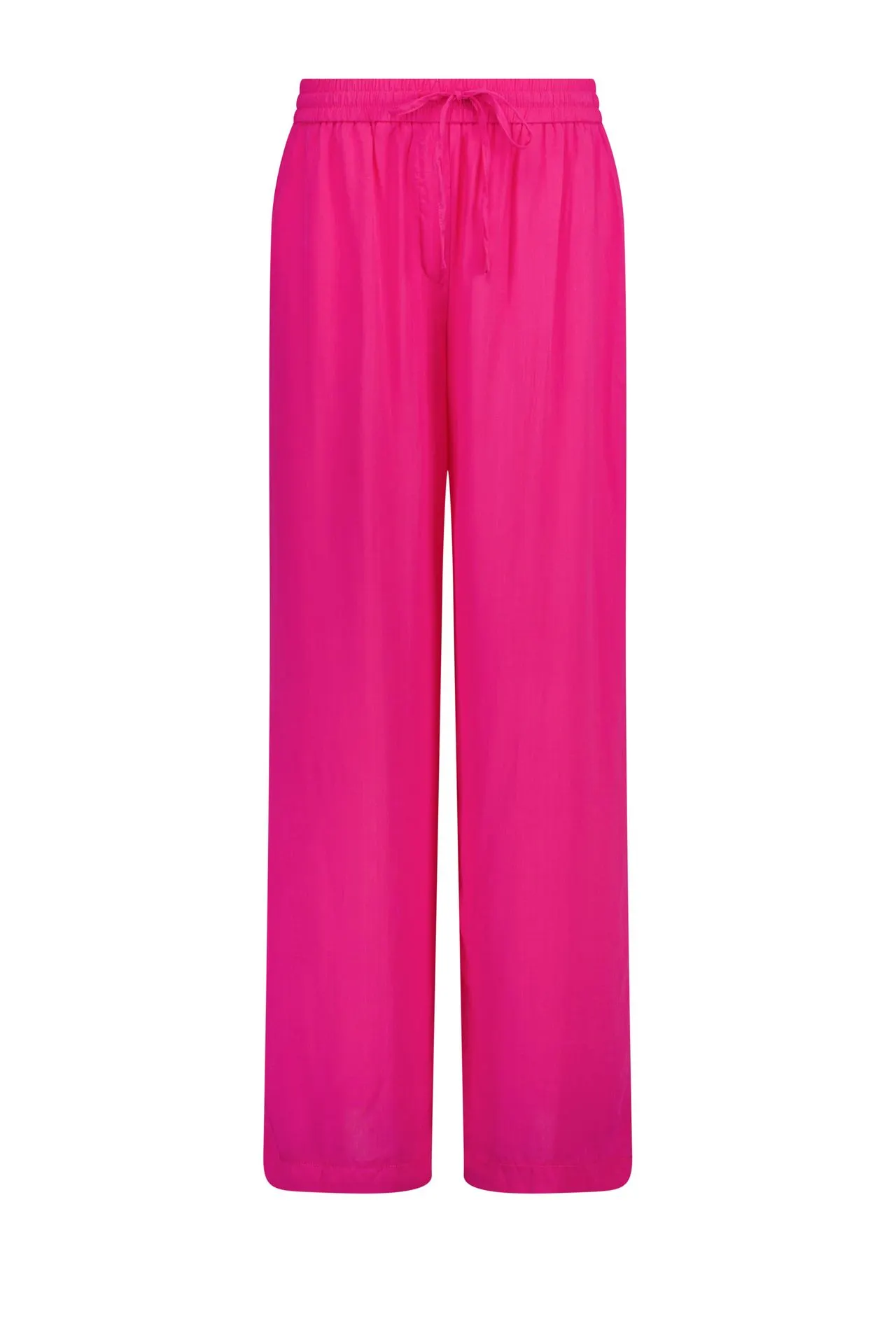 Wide fit broek | Roze