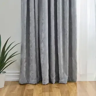 Fusion Textures Pencil Pleat Liam Curtains Pair