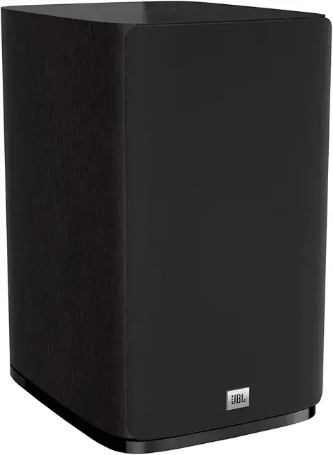 JBL Studio 620, Dark Wood - High-Performance Bookshelf Loudspeaker - with 5.25” PolyPlas Cone Woofer & 2414H-1 Compression Driver - Elegant Design with Magnetic Grille