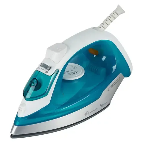 Plancha a Vapor 1500W Blanco/Celeste