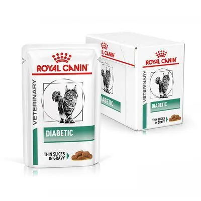 Royal Canin Veterinary Diabetic en sauce pour chat
