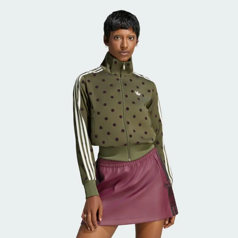 SATIN POLKA DOTS TT Track Top