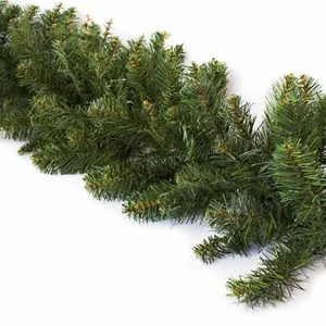 Guirnalda navideña de PVC de alta calidad, 270 cm, 200 ramas