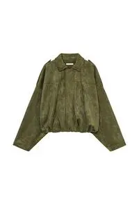 FAUX SUEDE JACKET