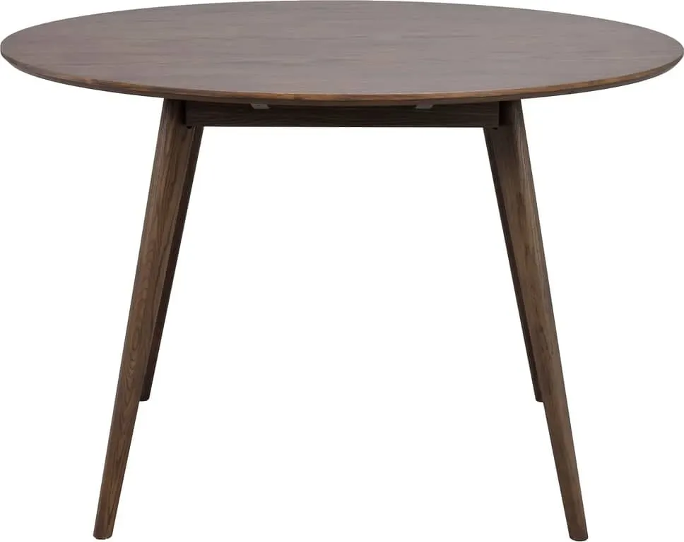 Yumi spisebord rundt 115 brun eik