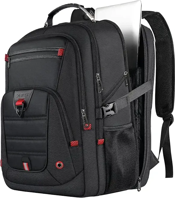 Z-MGKISS 52L Extra Large Travel Backpack for Men&Women, Fit 17.3" Laptops | LifetimeWarranty, Large Capacity, Long-Term Durability, TSA Friendly,Anti-Theft,Water Resistant,Business,College Rucksack Bag