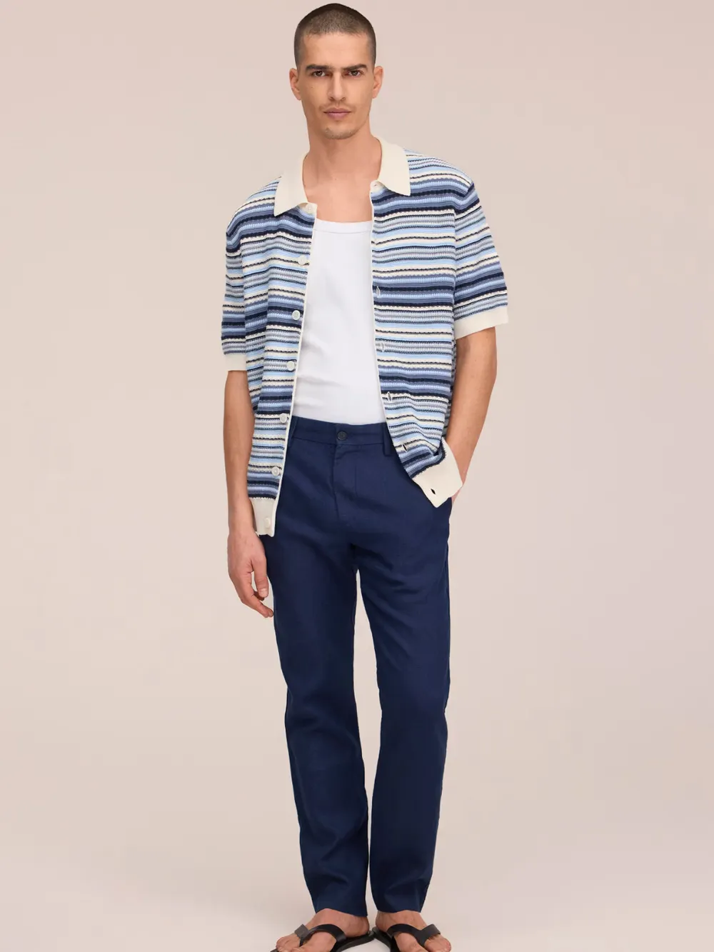 THEO LINEN TROUSER