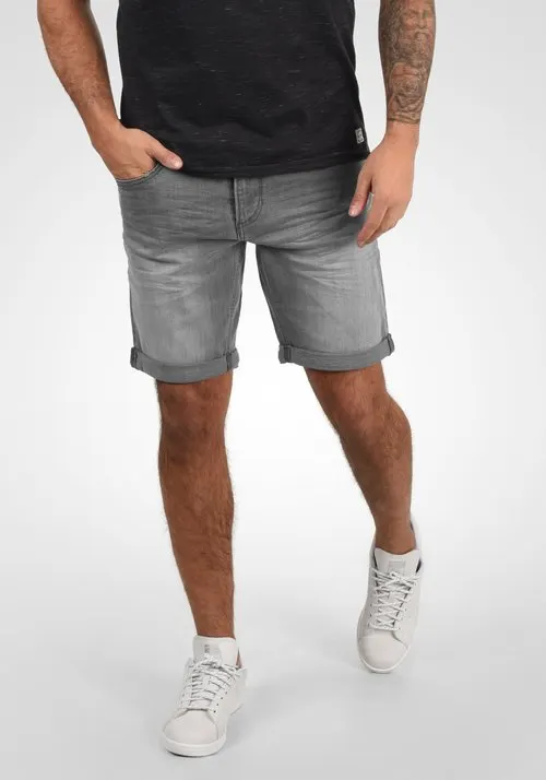 BHGRILITSCH - Jeansshorts - denim grey