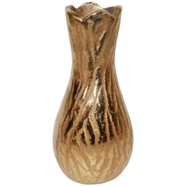 Vaas Duino 9x8x18 cm brons rond