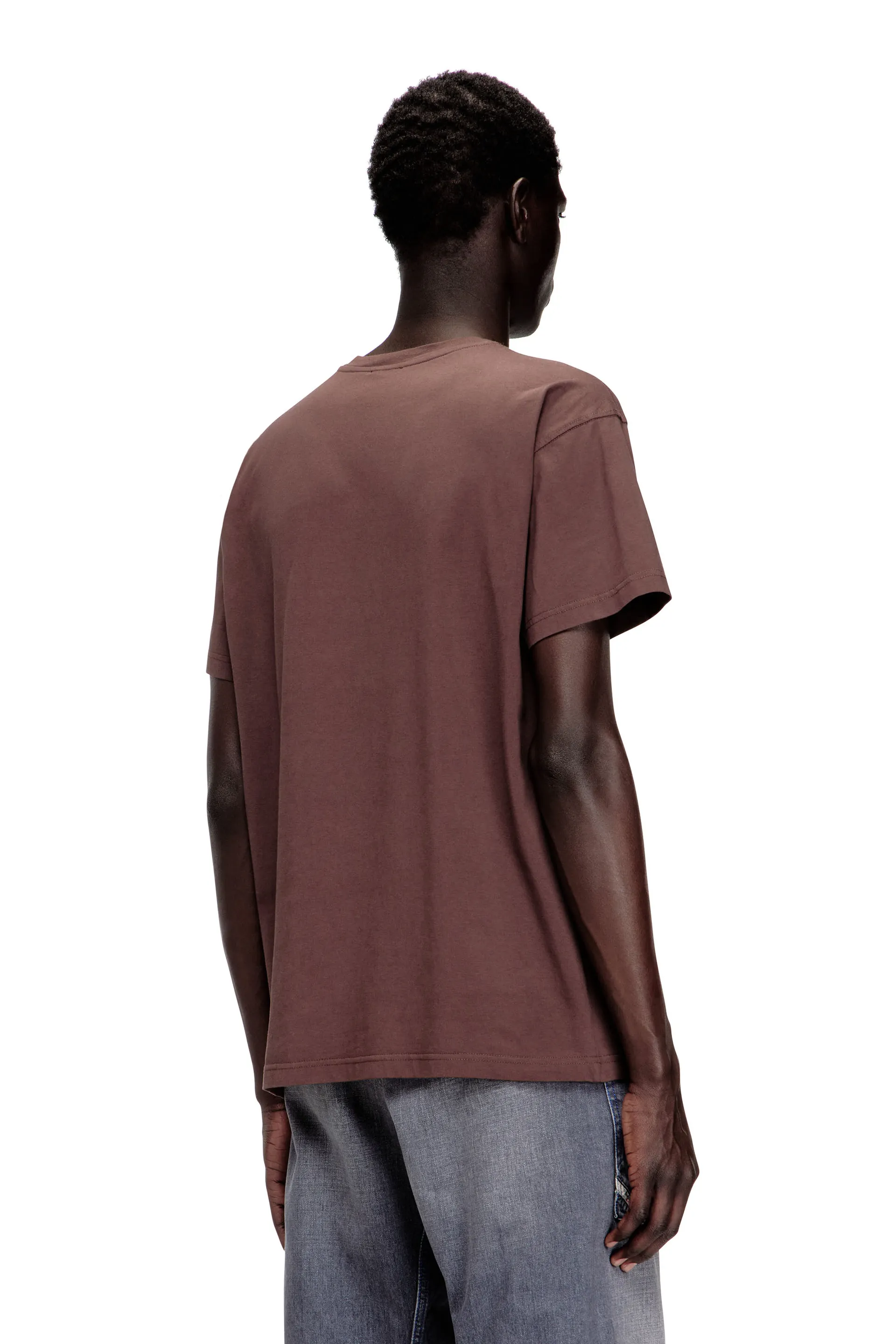 Regular T-shirt with D appliqué