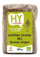 HYGIENA lentilles brunes Bio 500g