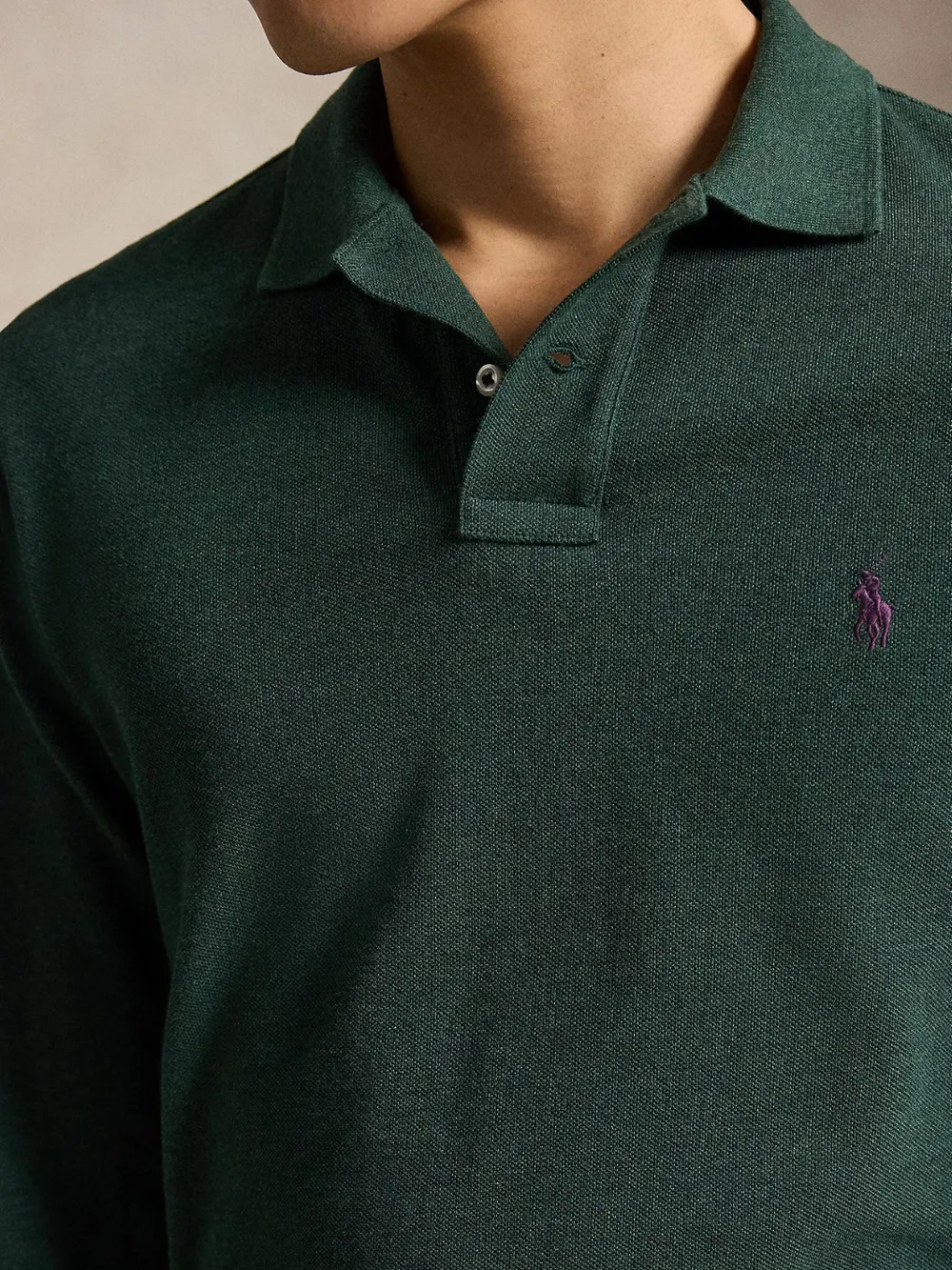 MESH POLO SHIRT