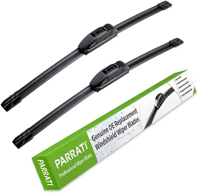 OEM QUALITY 26" + 17" PARRATI Premium All-Season Windshield Wiper Blades (Set of 2)