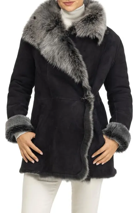 GORSKI Merino Genuine Shearling Short Jacket
