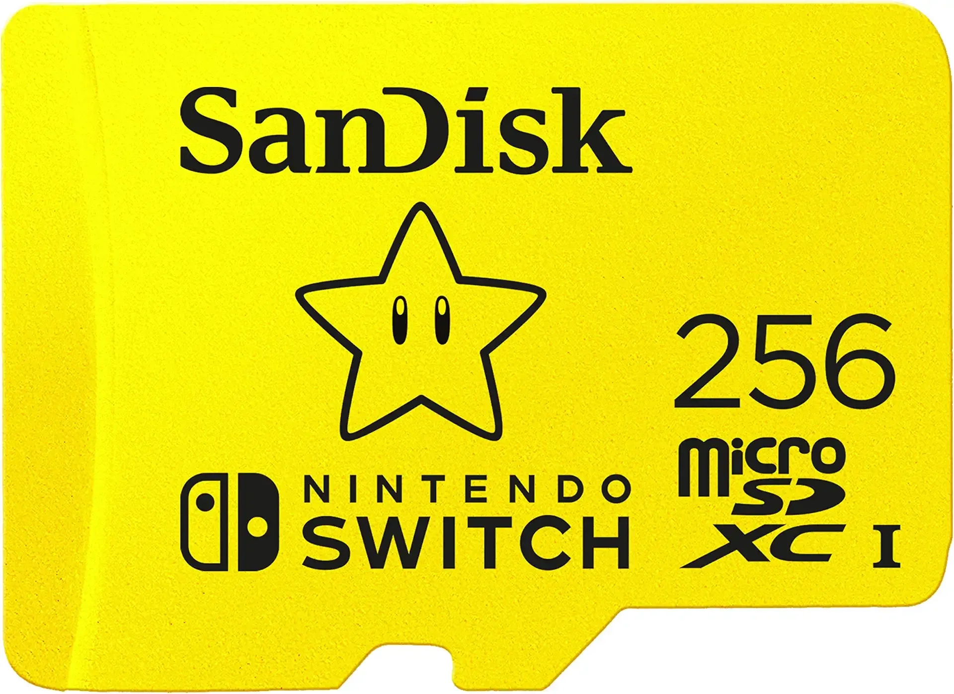SanDisk 256GB microSDXC-Card, Licensed for Nintendo-Switch - SDSQXAO-256G-GNCZN