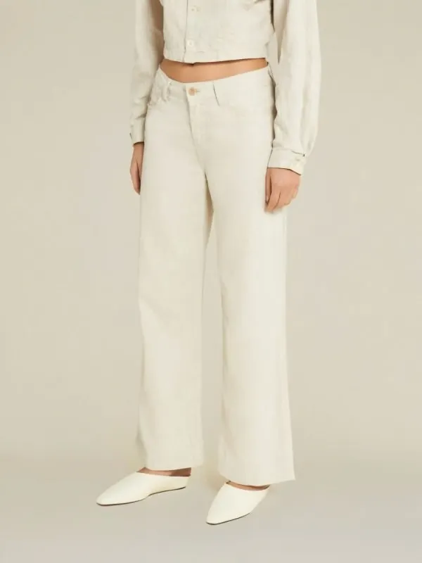 Culotte Lino Natural Rinse