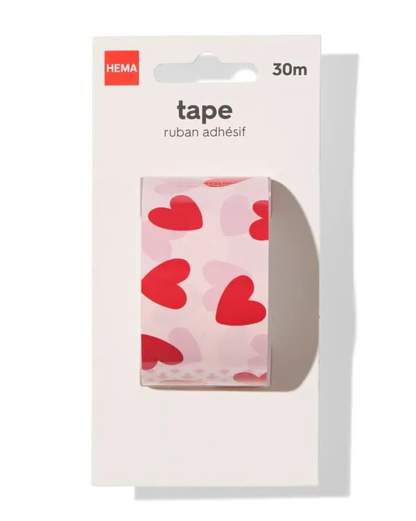 tape 60m hartjes
