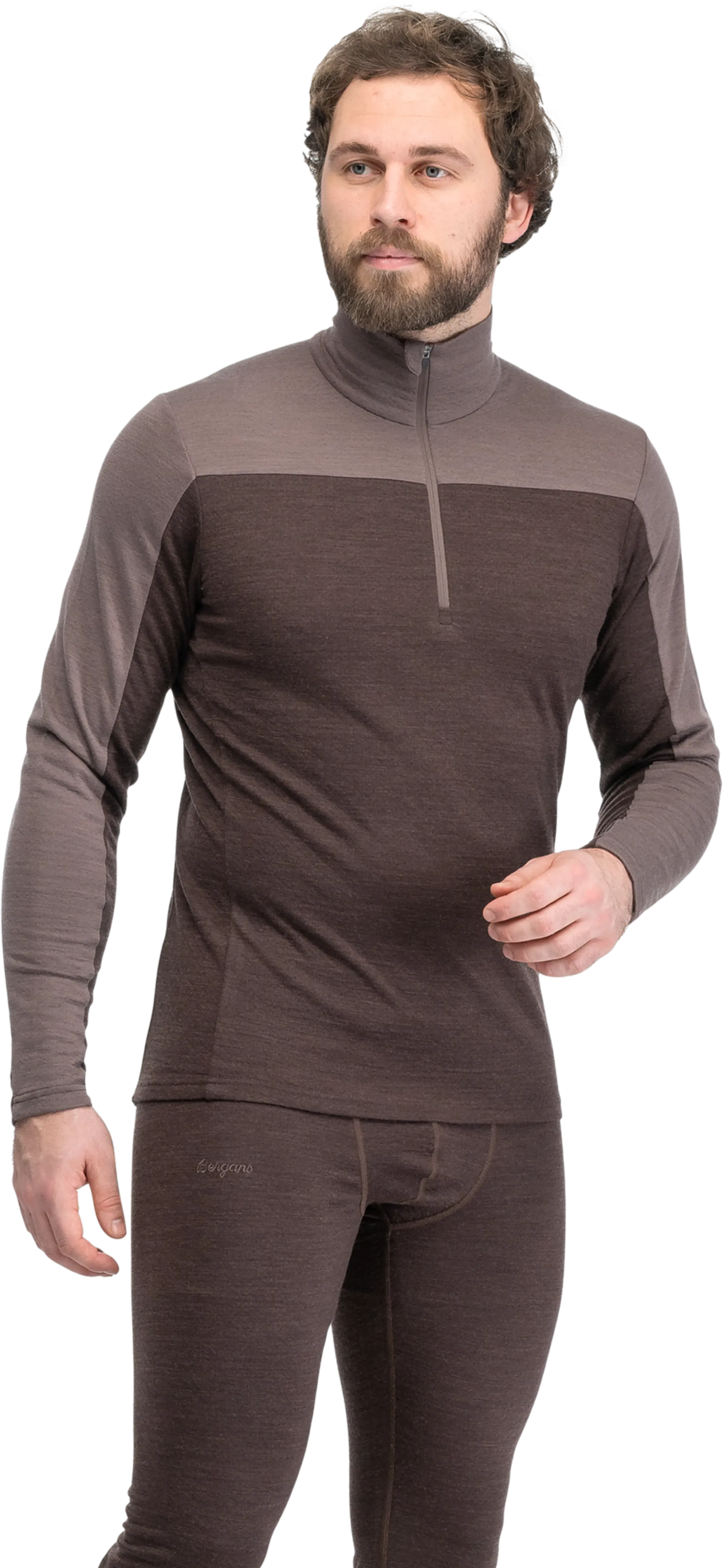 Inner:Dual Merino Half Zip Men