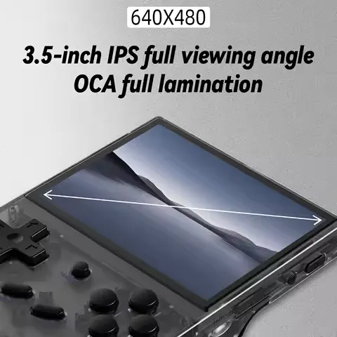 ANBERNIC RG35XX Handheld Game Console Linux System 3.5'' IPS Screen Streaming HD-Output Retro Portable Video Player Gift For Kid