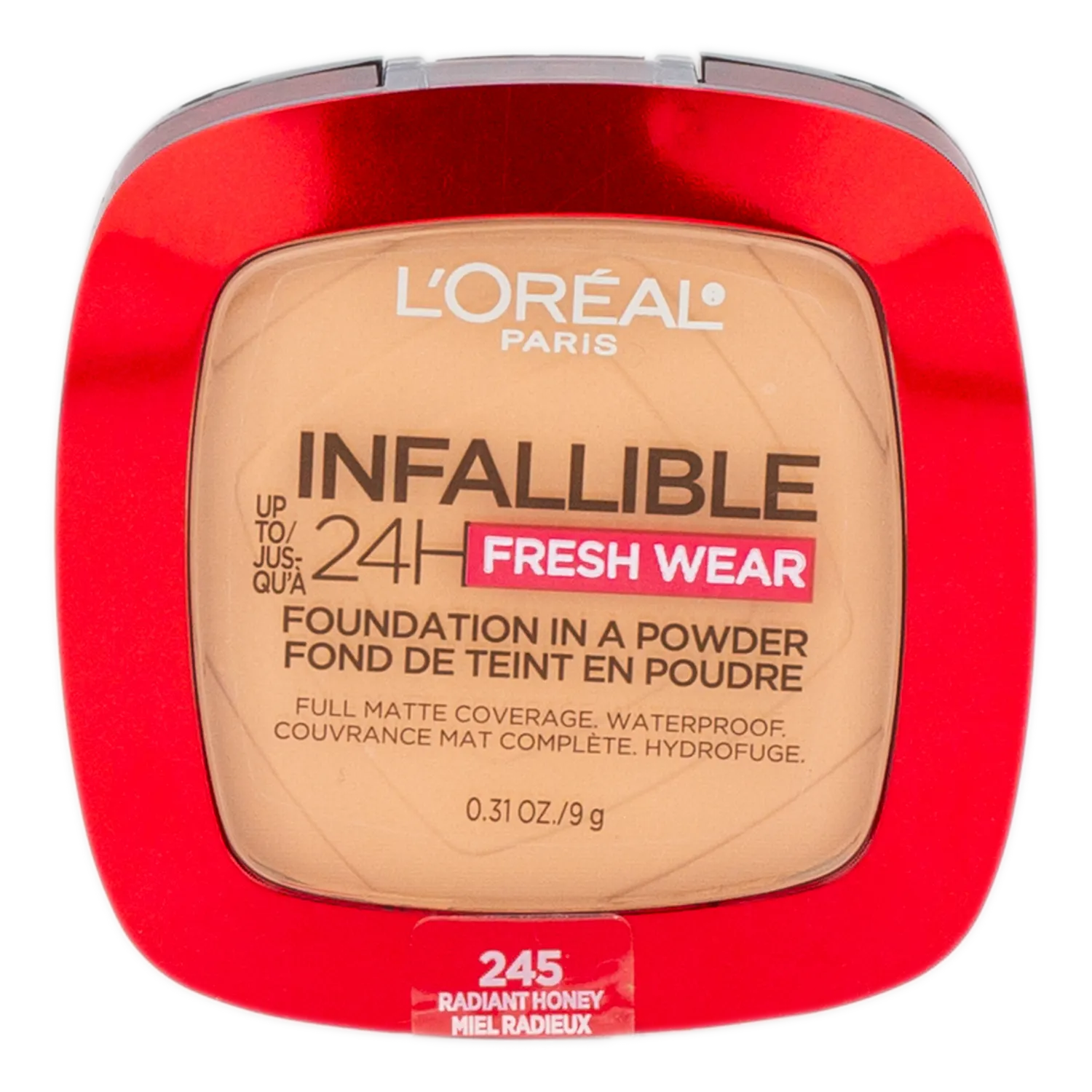 Base Maquillaje En Polvo 24H Fresh Wear Fondation Powder Honey L’ORÉAL 58 G