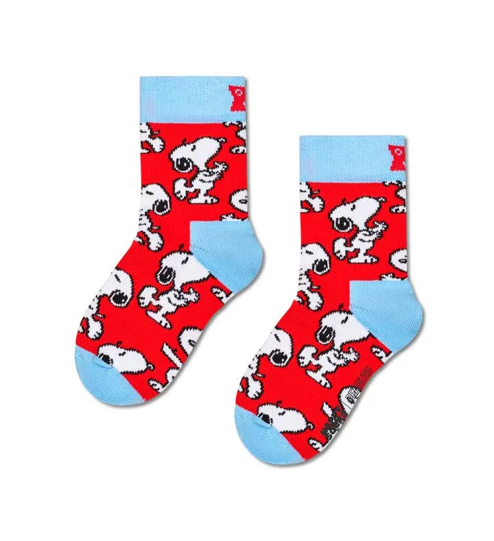 Kids Peanuts Snoopy Dance Sock