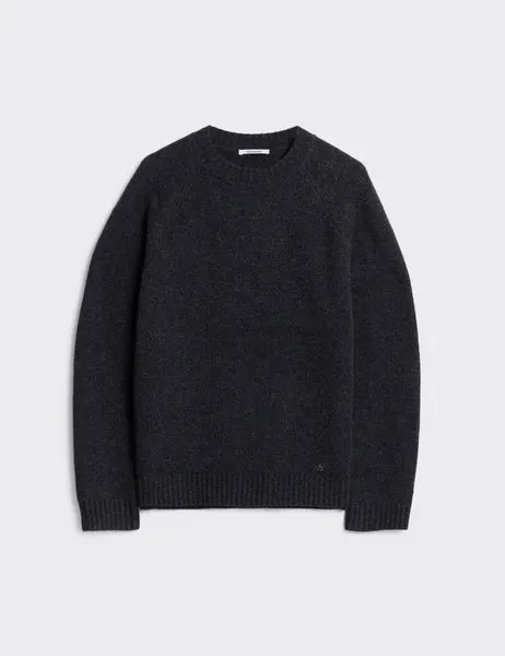 Andreas Crewneck Sweater Dk. Grey