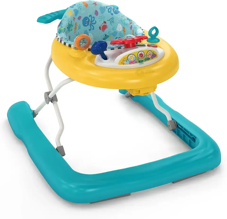 Baby Einstein Ocean Explorers Dive & Discover 3-in-1 Submarine Walker, with Removable Floor-Toy, Ages 6 Months and Up
