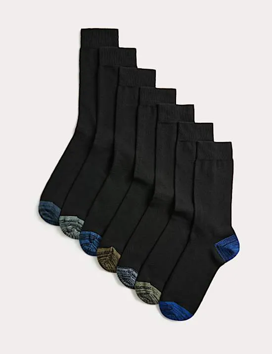 7 Pack Cool & Fresh™ Cotton Rich Socks