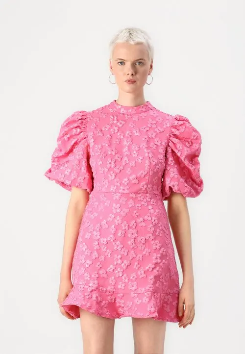 VMFIA HIGH NECK DRESS - Kjole - pink cosmos